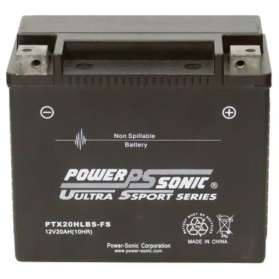 Power Sonic UltraSport Series Factory Activated AGM Battery - PTX20HLBS-FS